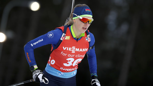 Анна Сола. Биатлонистка Анна Сола