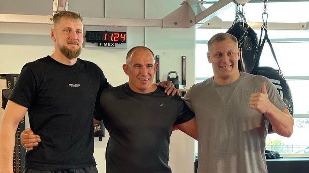 Александр Волков, Алексей Олейник и Сергей Павлович.