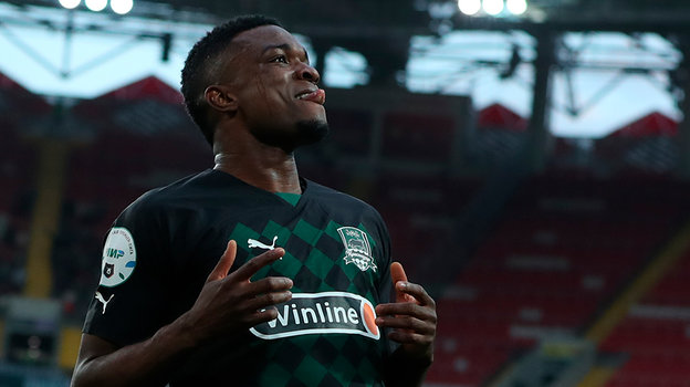 Джон Кордоба. Футболист «Краснодара» Джон Кордоба.