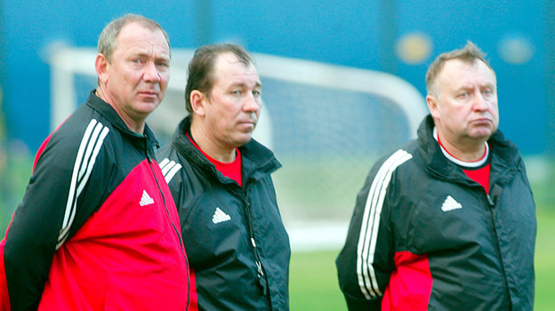 Олег Романцев, Сергей Павлов, Владимир Федотов.