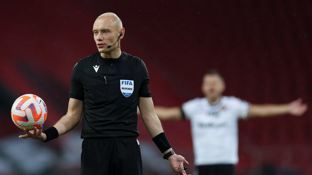 Футбольный судья Владимир Москалев