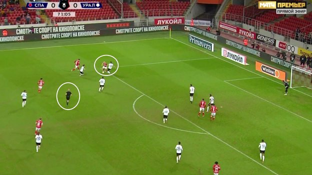 Владимир Москалев и момент фола Дениса Кулакова на Антоне Зиньковском.