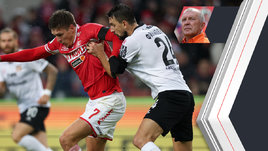 Футболисты Александр Соболев и Егор Филипенко