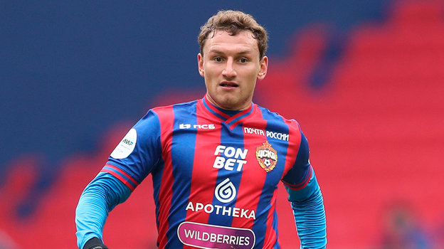 Федор Чалов. Футболист ЦСКА Федор Чалов.