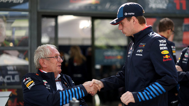 Хельмут Марко и Макс Ферстаппен.
