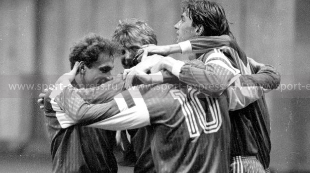 29 марта 1992 года. Радость футболистов «Спартака».