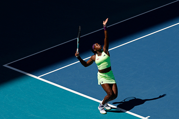 Коко Гауфф. Теннисистка Коко Гауфф.