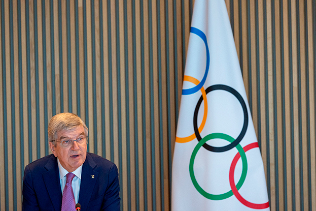 Томас Бах. Глава Международного олимпийского комитета (МОК) Томас Бах.