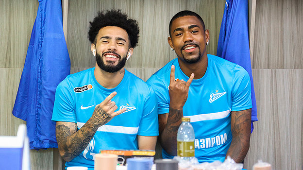 Клаудиньо и Малком.