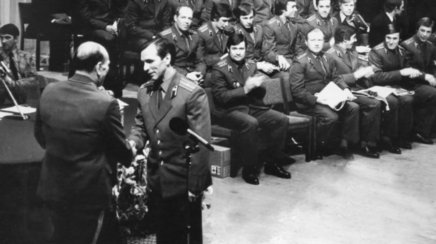 Виталий Давыдов и «Динамо» на встрече с руководством МВД СССР