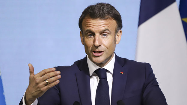 Эмманюэль Макрон. Президент Франции Эмманюэль Макрон