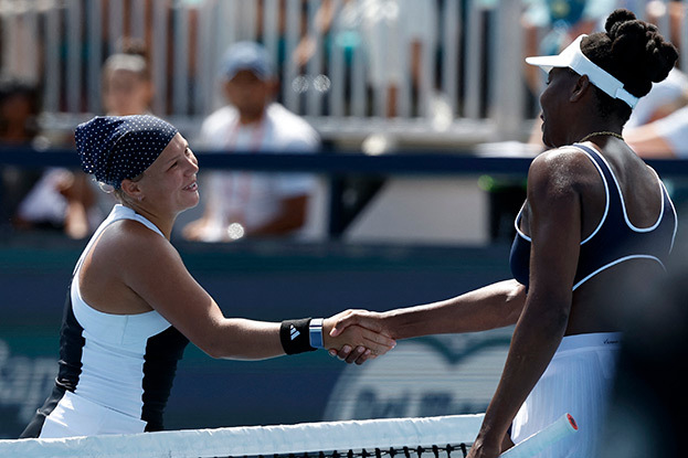 Диана Шнайдер и Винус Уильямс.