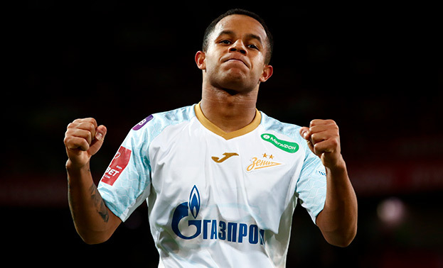 Педро. Футболист «Зенита» Педро.