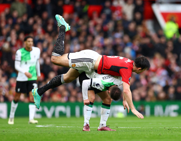 Гарри Магуайр и Алексис Макаллистер. Футболисты Гарри Магуайр и Алексис Макаллистер