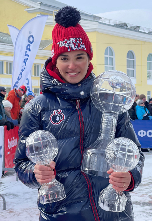 Вероника Степанова. Лыжница Вероника Степанова