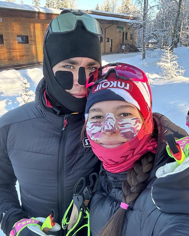 Александр и Наталья Терентьевы. Лыжники Александр и Наталья Терентьевы