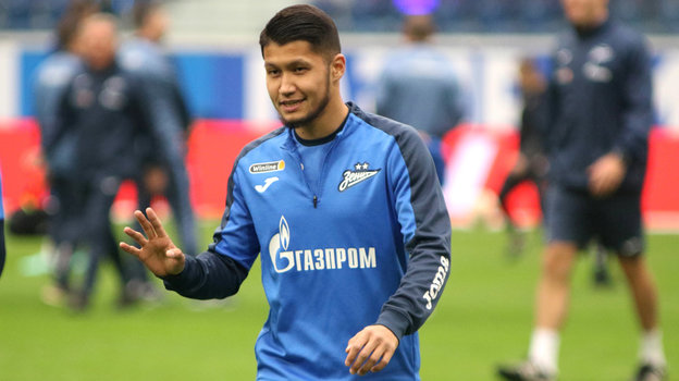 Ильзат Ахметов. Футболист «Зенита» Ильзат Ахметов