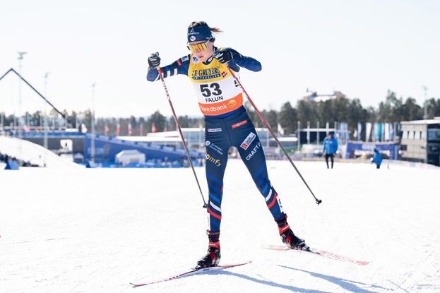 Маэль Вейр. Лыжница Маэль Вейр