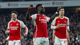 В 2024-м «Арсенал» не обыграл в АПЛ только «Ман Сити». А Сака проводит лучший сезон в жизни