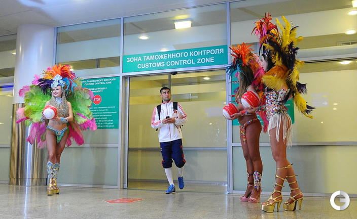 Сборная прибыла в Москву!