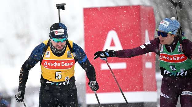 Александр Логинов и Наталия Шевченко. Биатлонисты Александр Логинов и Наталия Шевченко