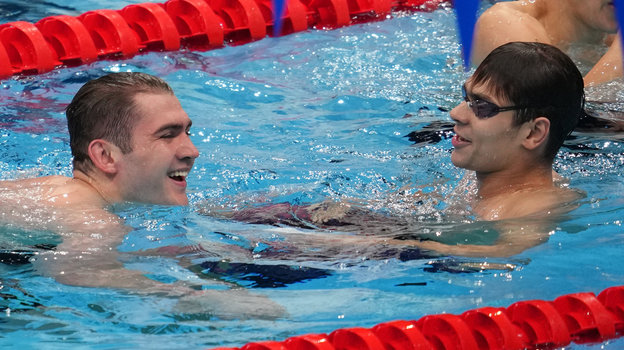 Климент Колесников и Евгений Рылов. Пловцы Климент Колесников и Евгений Рылов