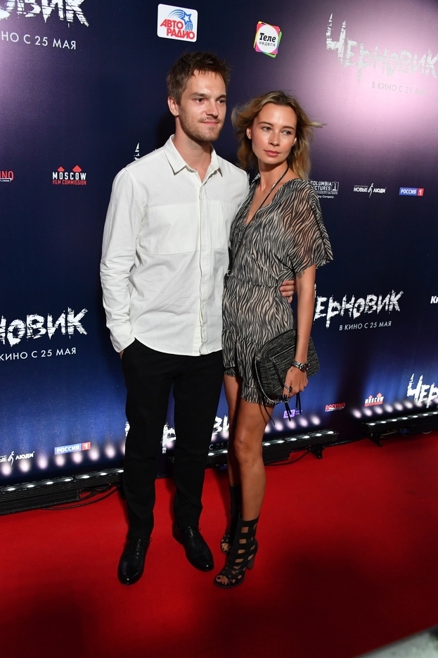 Никита Волков с супругой Еленой.