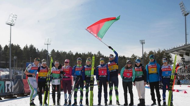 Сборная Белоруссии по биатлону.