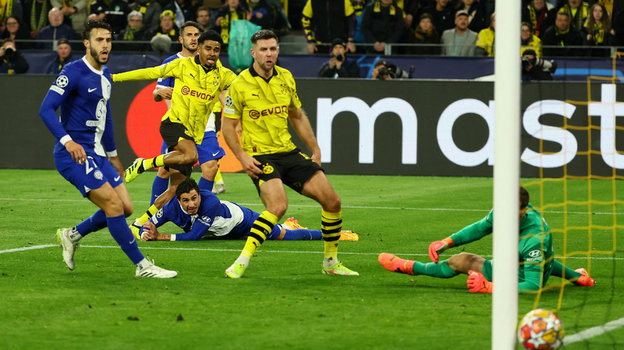 Иан Матсен забил второй гол дортмундской «Боруссии».