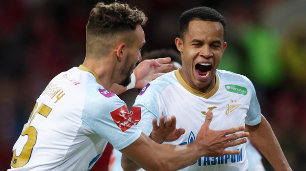 Страхинья Эракович и Педро. Футболисты «Зенита» Страхинья Эракович и Педро