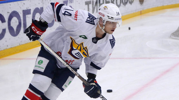 Дмитрий Силантьев. Хоккеист «Металлурга» Дмитрий Силантьев