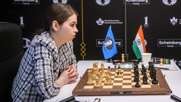 Александра Горячкина. Шахматистка Александра Горячкина