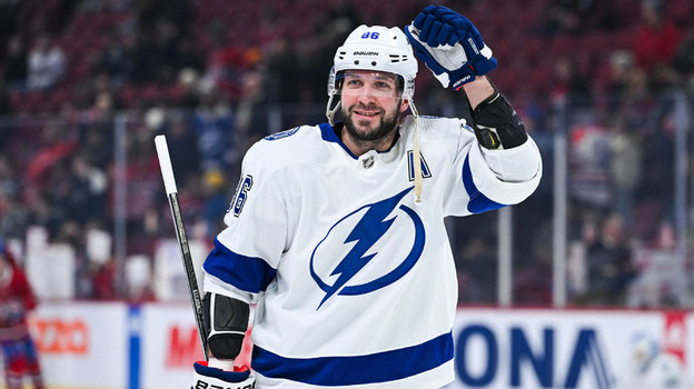 Никита Кучеров. Форвард «Тампа-Бэй Лайтнинг» Никита Кучеров