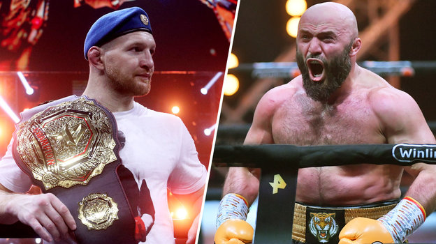 Бойцы Владимир Минеев и Магомед Исмаилов