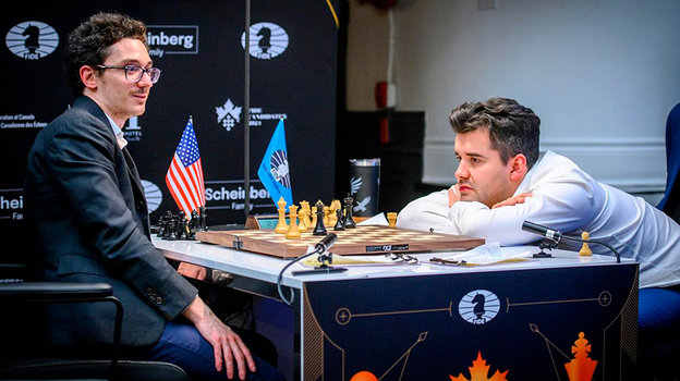 Фабиано Каруана и Ян Непомнящий.
