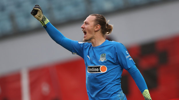 Вратарь «Краснодара» Матвей Сафонов.