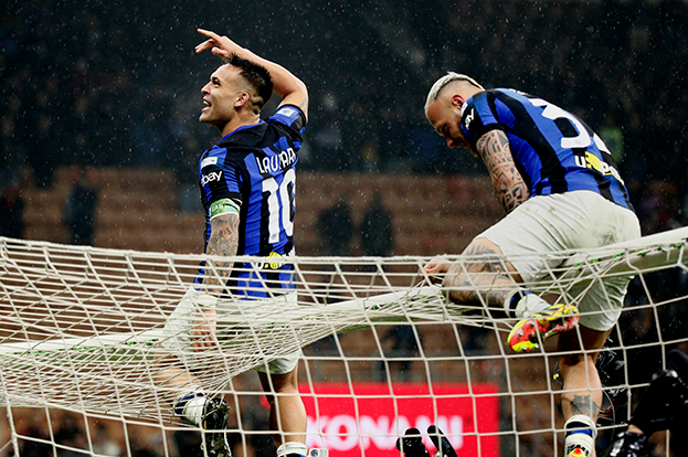 Лаутаро Мартинес и Федерико Димарко.