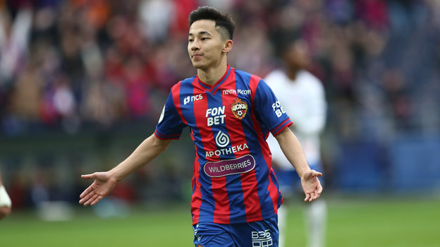 Аббосбек Файзуллаев. Футболист ЦСКА Аббосбек Файзуллаев