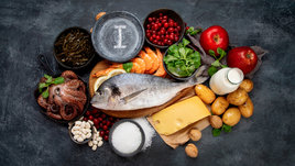 Рыба, морепродукты, сыр и другие продукты
