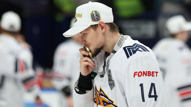 Дмитрий Силантьев. Хоккеист «Металлурга» Дмитрий Силантьев