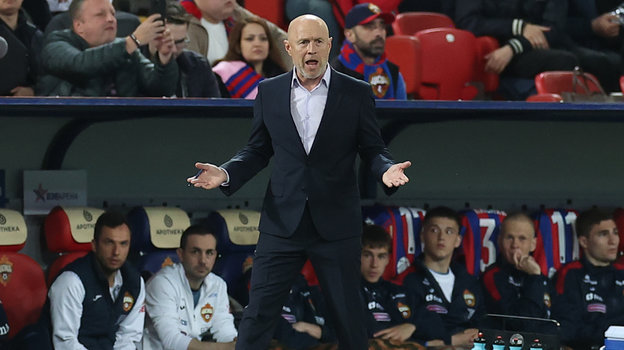 Главный тренер ЦСКА Владимир Федотов