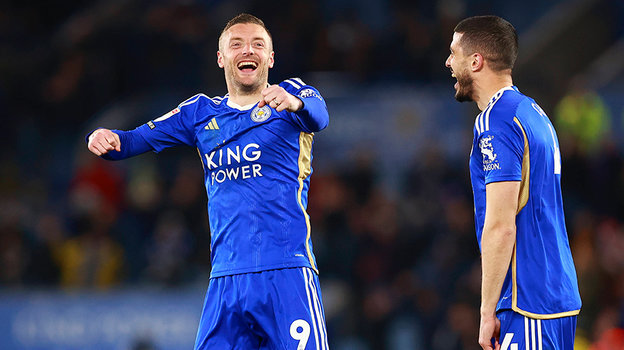 Джейми Варди. Футболист «Лестера» Джейми Варди.