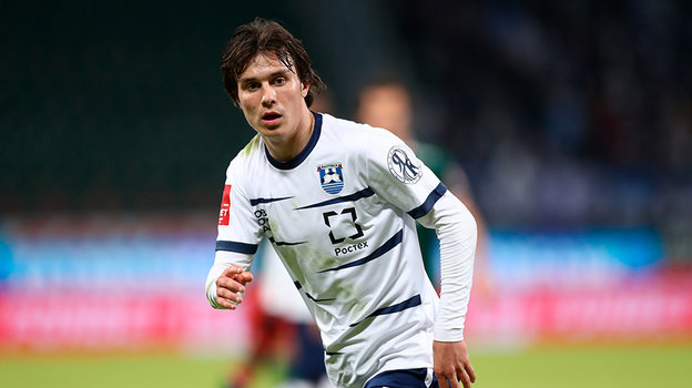 Данила Козлов. Футболист «Балтики» Данила Козлов.