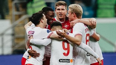 Игроки «Спартака».