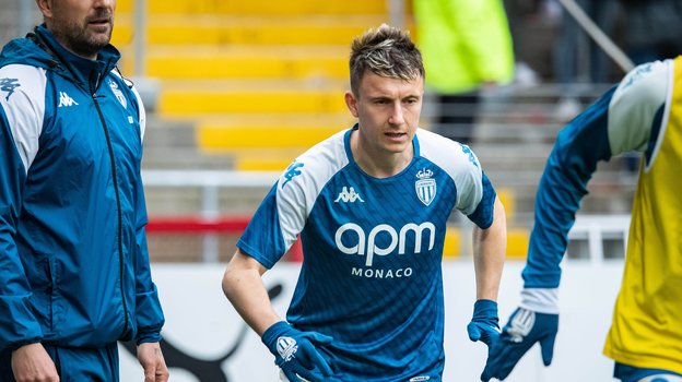 Российский игрок «Монако» Александр Головин.