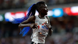 Бегунья Анжелина Надай Лохалит