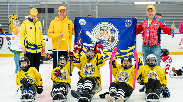 Всероссийский фестиваль адаптивного хоккея.