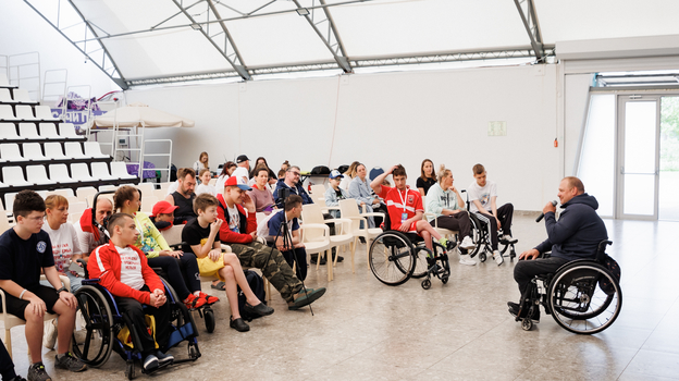 Всероссийский фестиваль адаптивного хоккея.