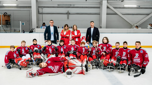 Всероссийский фестиваль адаптивного хоккея.