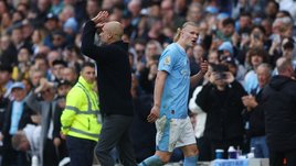 Холанн недоволен заменой — Гвардиола оставил его без пента-трика. «Арсенал» первый, но «Ман Сити» — фаворит